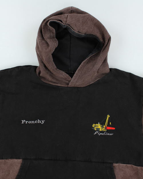 Vintage Embroidered Pullover Work Jacket - L
