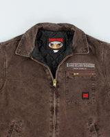 Vintage 90's Tough Duck Heavyweight Quilted Work Jacket - M