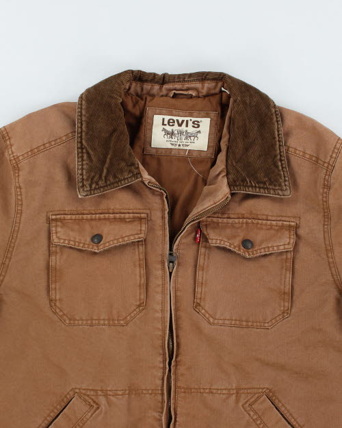 Vintage Levi's Collared Button Up Jacket - M