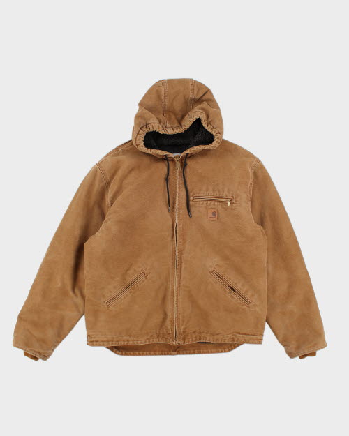 Vintage Carhartt Heavyweight Hooded Active Jacket - M