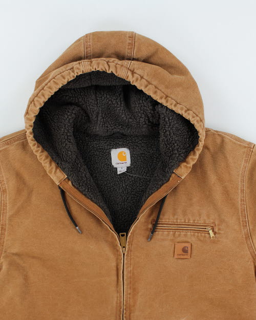 Vintage Carhartt Heavyweight Hooded Active Jacket - M