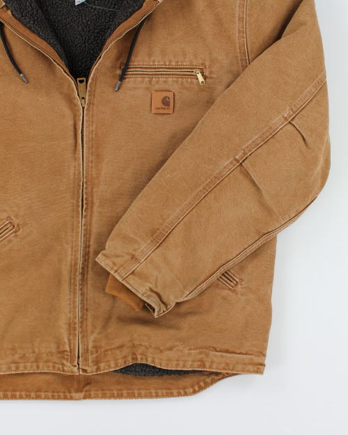 Vintage Carhartt Heavyweight Hooded Active Jacket - M