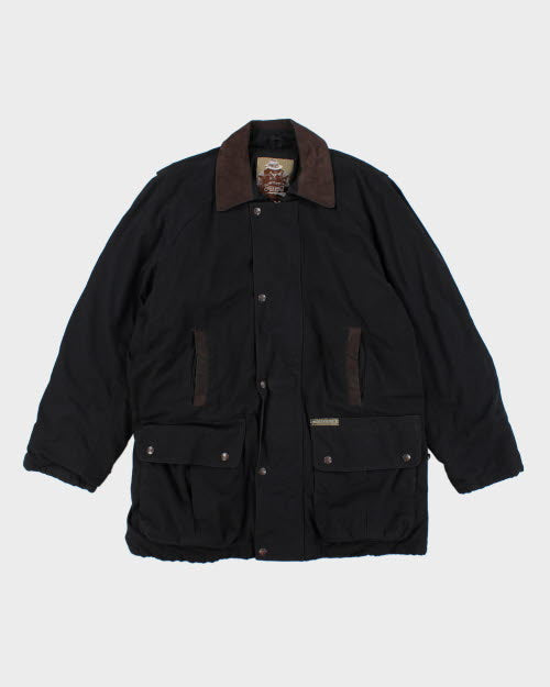Vintage 90's Collared Oversized Hunting Jacket - M