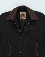 Vintage 90's Collared Oversized Hunting Jacket - M