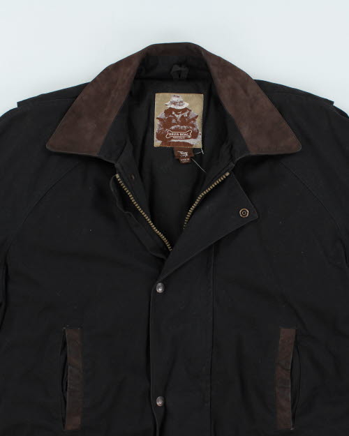Vintage 90's Collared Oversized Hunting Jacket - M