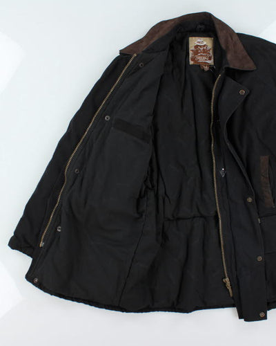 Vintage 90's Collared Oversized Hunting Jacket - M