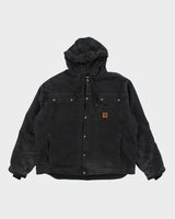 Vintage 90's Carhartt Heavyweight Hooded Work Jacket - XL