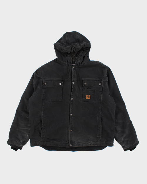 Vintage 90's Carhartt Heavyweight Hooded Work Jacket - XL