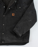 Vintage 90's Carhartt Heavyweight Hooded Work Jacket - XL