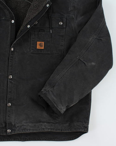 Vintage 90's Carhartt Heavyweight Hooded Work Jacket - XL