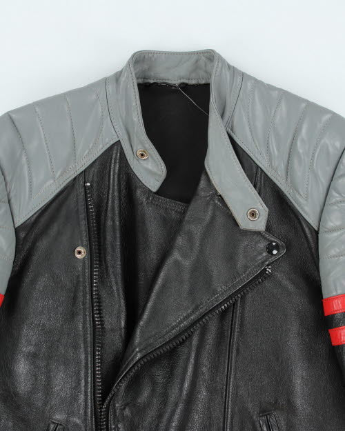 Vintage 90's Heavyweight Biker Jacket - M