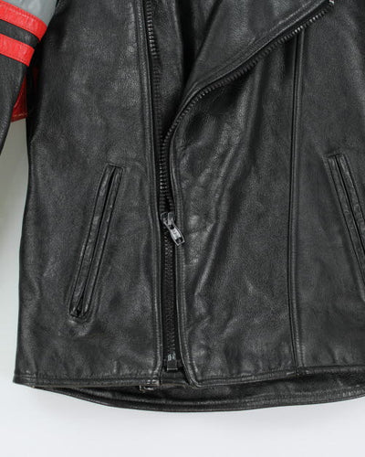 Vintage 90's Heavyweight Biker Jacket - M