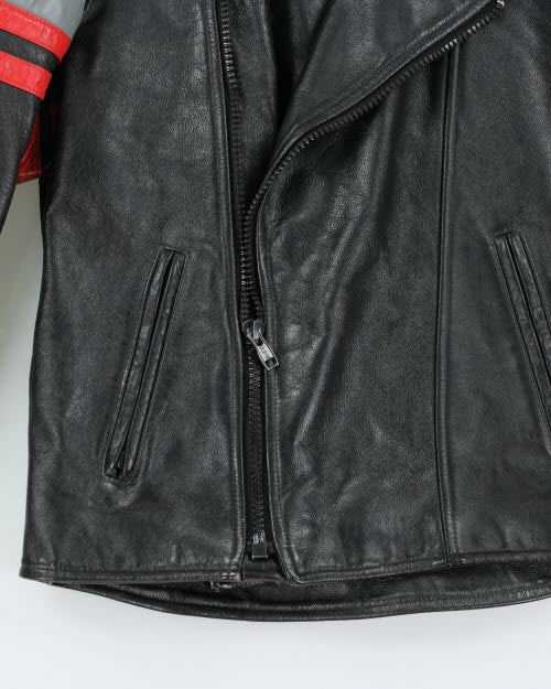 Vintage 90's Heavyweight Biker Jacket - M