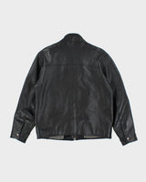 Vintage 90's Danier Leather Biker Jacket - M