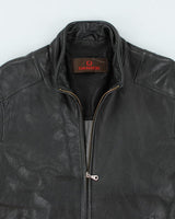 Vintage 90's Danier Leather Biker Jacket - M