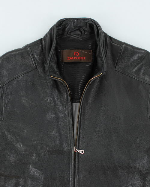 Vintage 90's Danier Leather Biker Jacket - M