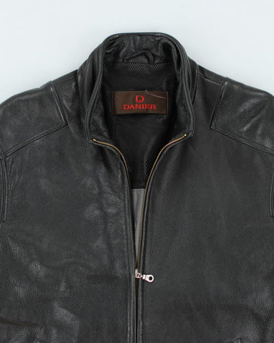 Vintage 90's Danier Leather Biker Jacket - M