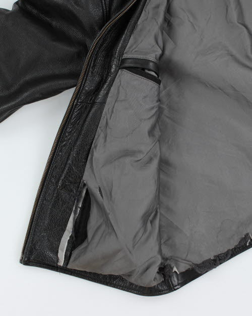 Vintage 90's Danier Leather Biker Jacket - M