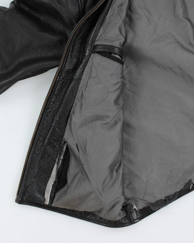 Vintage 90's Danier Leather Biker Jacket - M