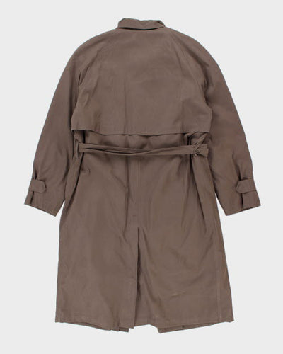London Fog Khaki Lined Coat - L