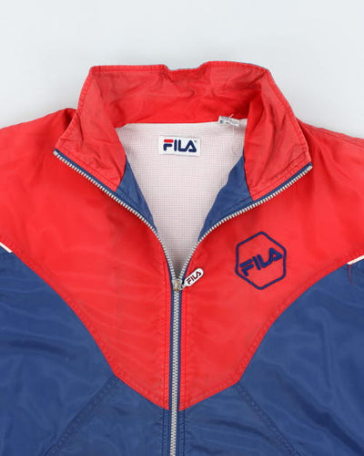 Vintage 2000's FILA Two Tone Track Jacket - M