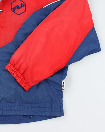 Vintage 2000's FILA Two Tone Track Jacket - M