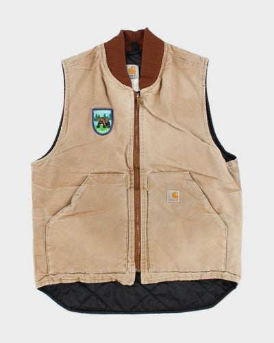 Vintage Carhartt Faded Workwear Gilet - M