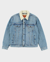 Vintage Levi's Sherpa Line Denim Jacket - M