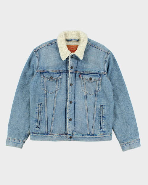 Vintage Levi's Sherpa Line Denim Jacket - M