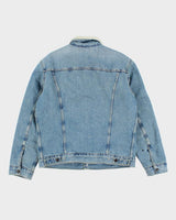 Vintage Levi's Sherpa Line Denim Jacket - M