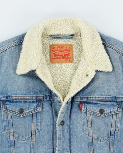 Vintage Levi's Sherpa Line Denim Jacket - M