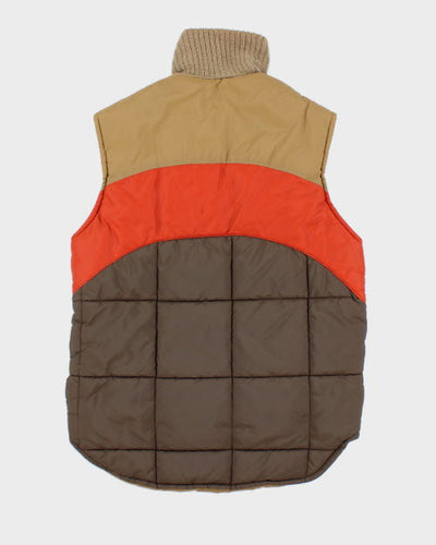 Vintage 90's Golden Fleece Sleeveless Puffer Gilet - S