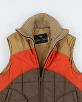 Vintage 90's Golden Fleece Sleeveless Puffer Gilet - S