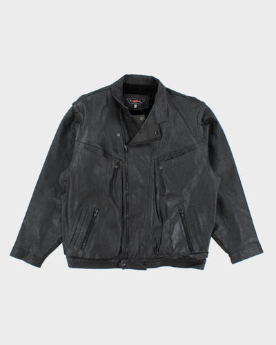 Vintage 90's Young Bloods Leather Biker Jacket - L
