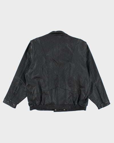 Vintage 90's Young Bloods Leather Biker Jacket - L