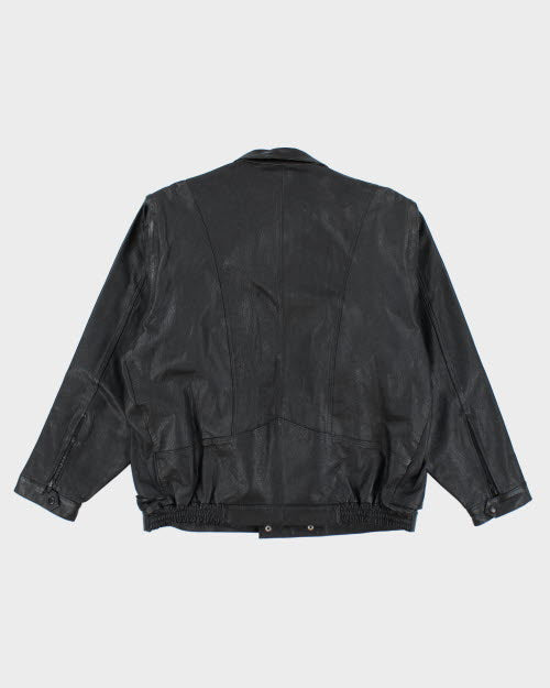 Vintage 90's Young Bloods Leather Biker Jacket - L