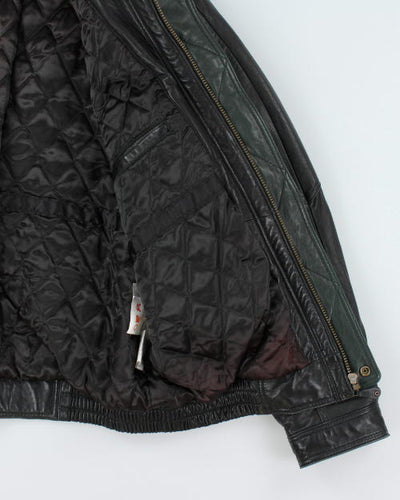 Vintage 90's BOSA Oversized Leather Jacket - XL
