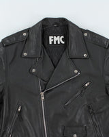 Vintage 90's FMC Heavyweight Leather Jacket - XL