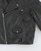 Vintage 90's FMC Heavyweight Leather Jacket - XL