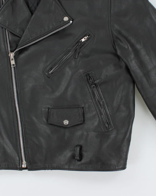 Vintage 90's FMC Heavyweight Leather Jacket - XL
