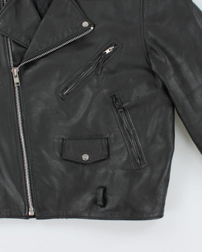 Vintage 90's FMC Heavyweight Leather Jacket - XL