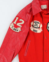 Vintage 80's City Champions College Varsity Jacket - M
