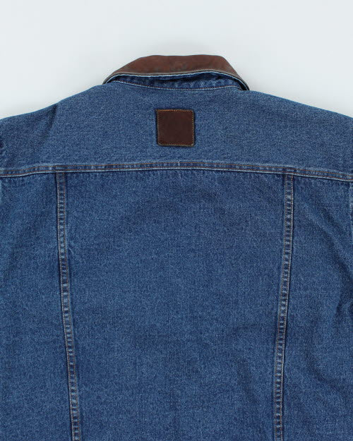 Vintage 90's Marlboro Classic Western Denim Jacket - L – Rokit