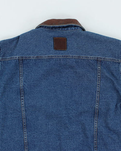 Vintage 90's Marlboro Classic Western Denim Jacket - L