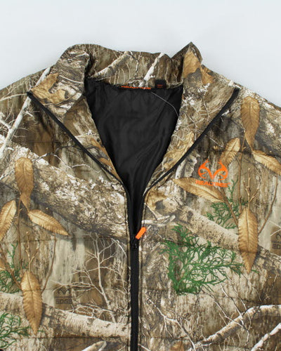 Vintage Y2K Real Tree Camo Puffer Jacket - XXL