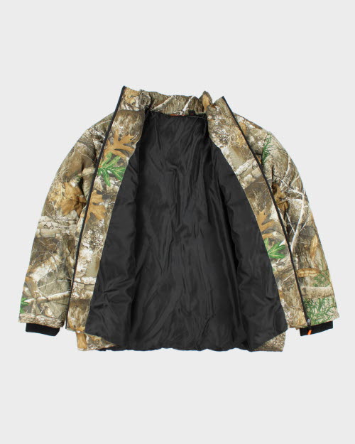 Vintage Y2K Real Tree Camo Puffer Jacket - XXL