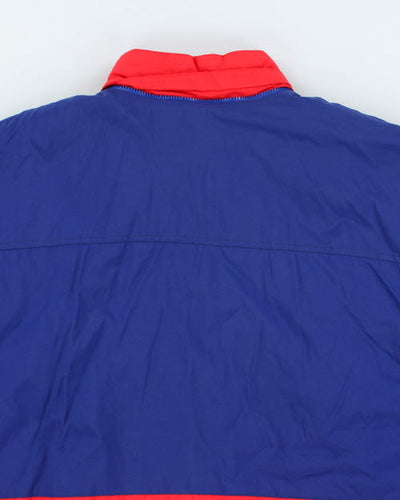 Vintage 90's Apex Winnipeg Jets NHL Puffer Pullover Jacket - L
