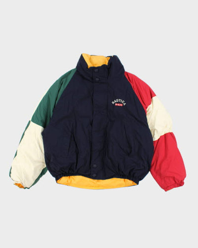 Vintage 90's Nautica Puffer Sailing Jacket - XL