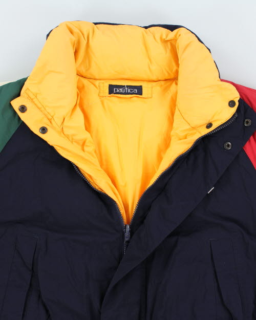 Vintage 90's Nautica Puffer Sailing Jacket - XL