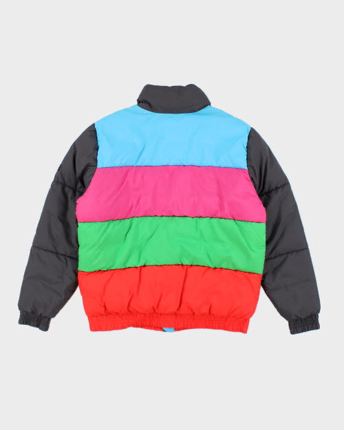 Vintage 90's O'Neil Multi Coloured Puffer Jacket - L